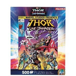 Marvel Thor Love & Thunder 500 piece puzzle New 14x19" Avengers